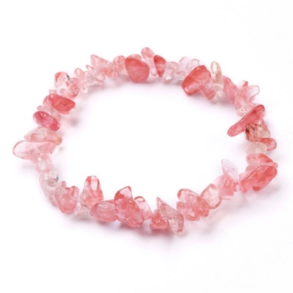 Cherry Quartz Bracelet
